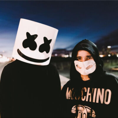 skrillex,deadmau 5,marshmello