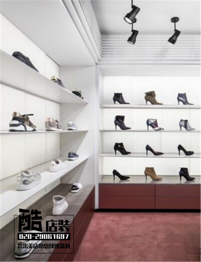 怎样装修鞋店 如何装修鞋店 女鞋柜台装修效果图 小型鞋店装修图 20