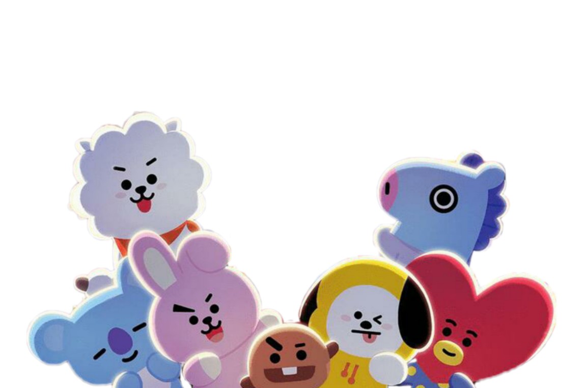 bt21防弹少年团bts背景图 by林稚 - 堆糖,美图壁纸