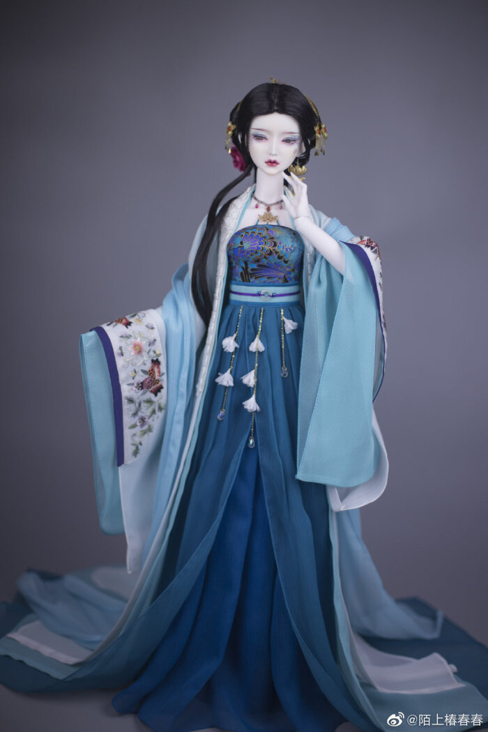 古风美人sd娃娃bjd玩具人偶壁纸萌物