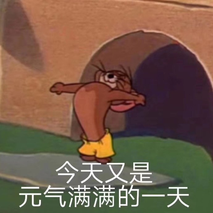 今天又是元气满满的一天