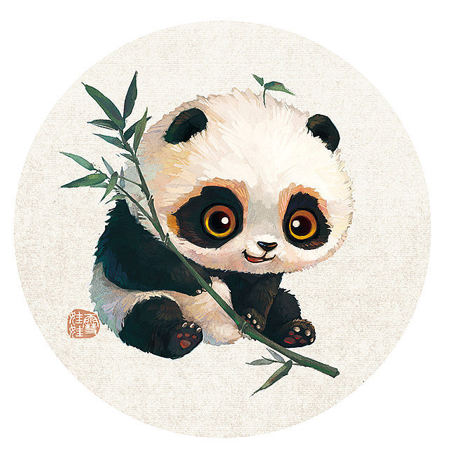 动物绘画 国宝 熊猫出处:来自网络喜欢就收藏 点赞吧不定期更新