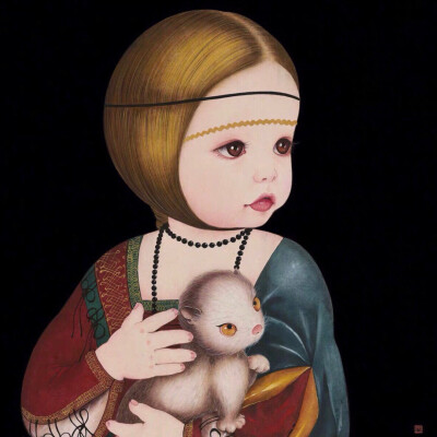 世界名画萌头像