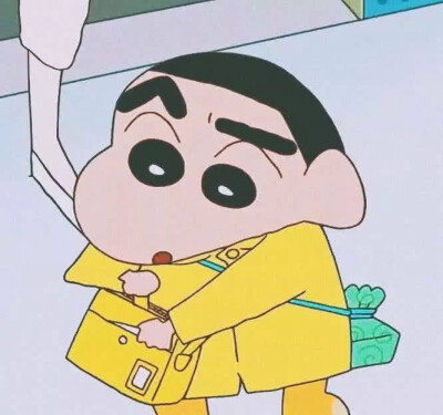 蜡笔小新头像黄色帽子