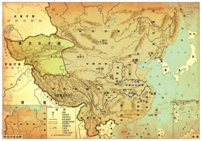 元朝疆域图