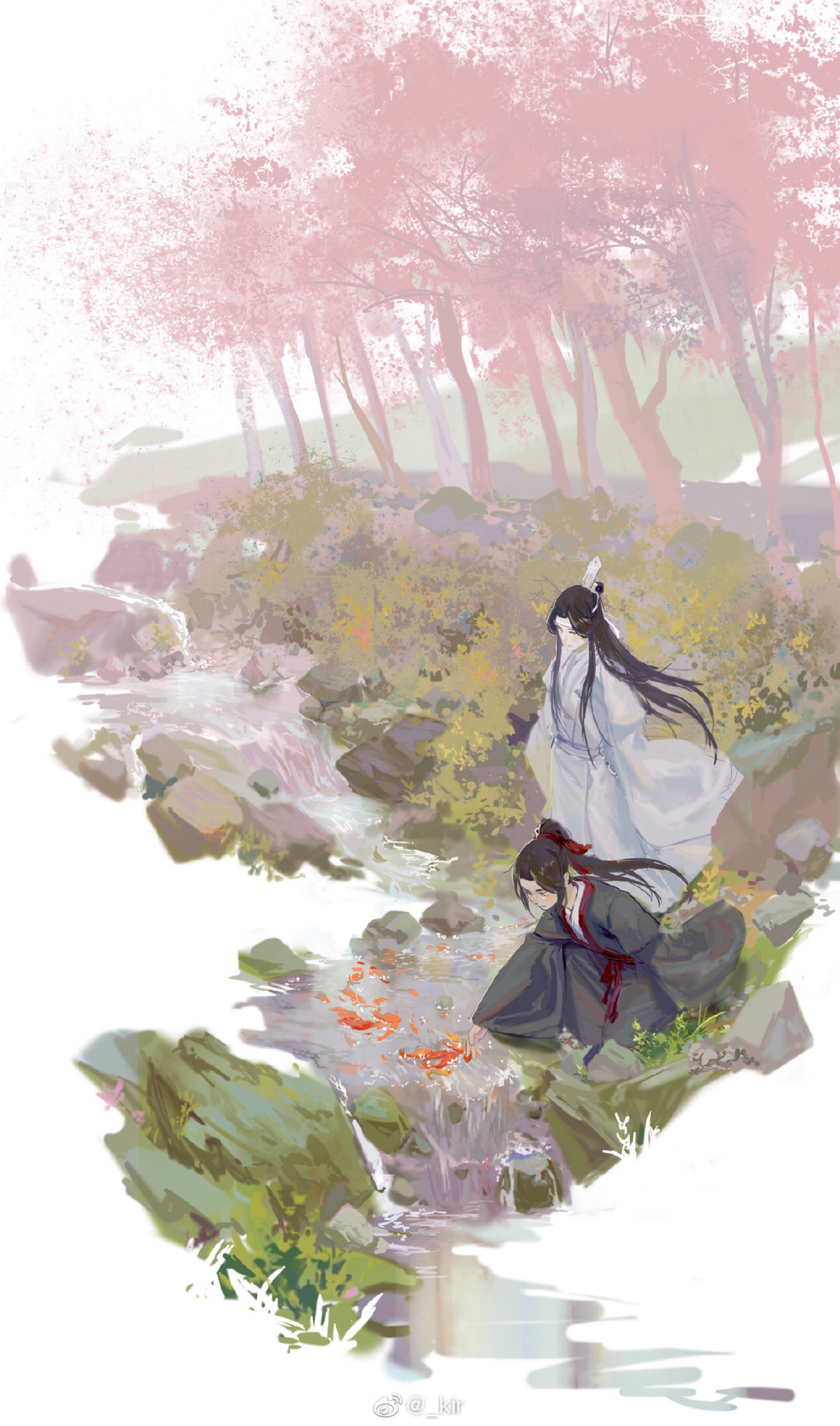 魔道祖师魏无羡蓝忘机 头像壁纸锁屏