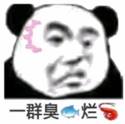 流泪熊猫头表情包