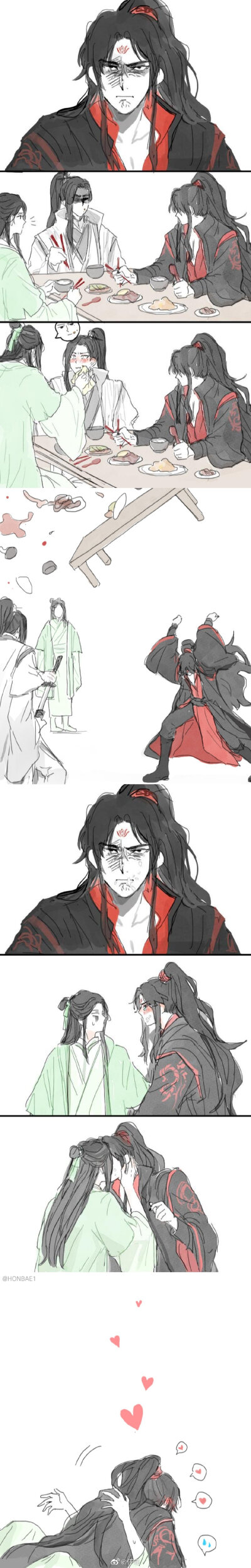 人渣反派自救系统魔道祖师天官赐福墨家三宝,要把我笑死