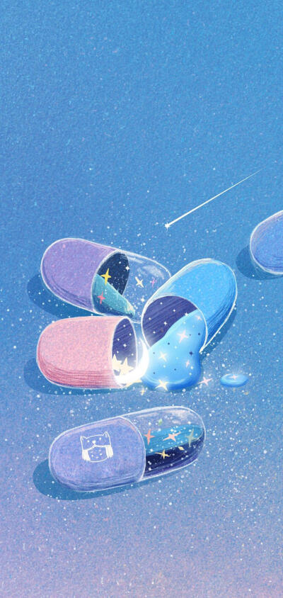 梦幻唯美系列壁纸蓝色系/创意