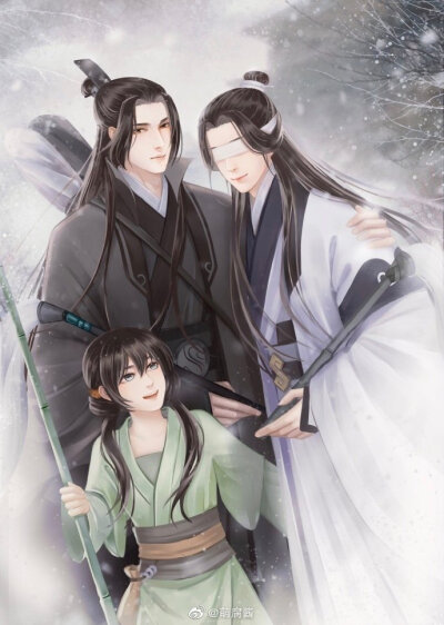 魔道祖师,宋岚,晓星尘,阿箐双道长回了白雪观,一切重新开始 twi:mai