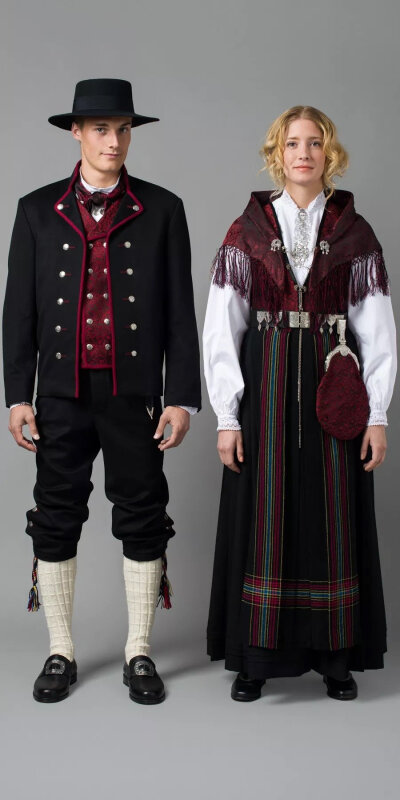 挪威传统服饰参考 [/cp]