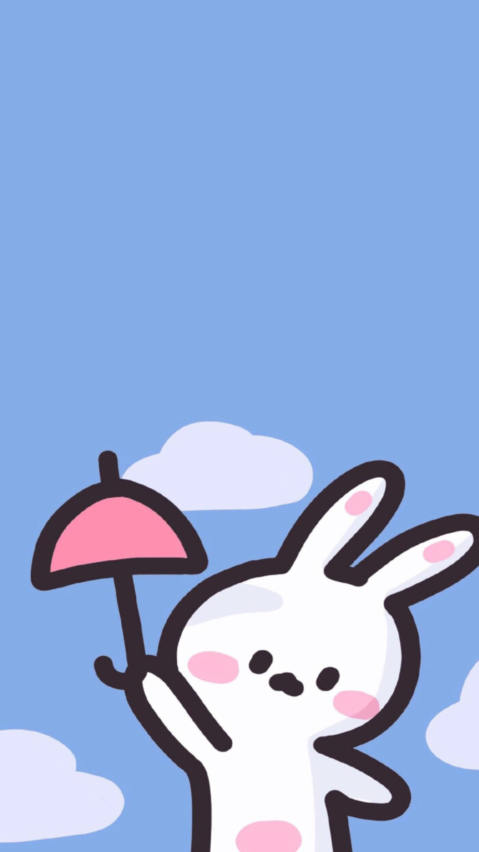 今日份兔兔也营业啦#壁纸