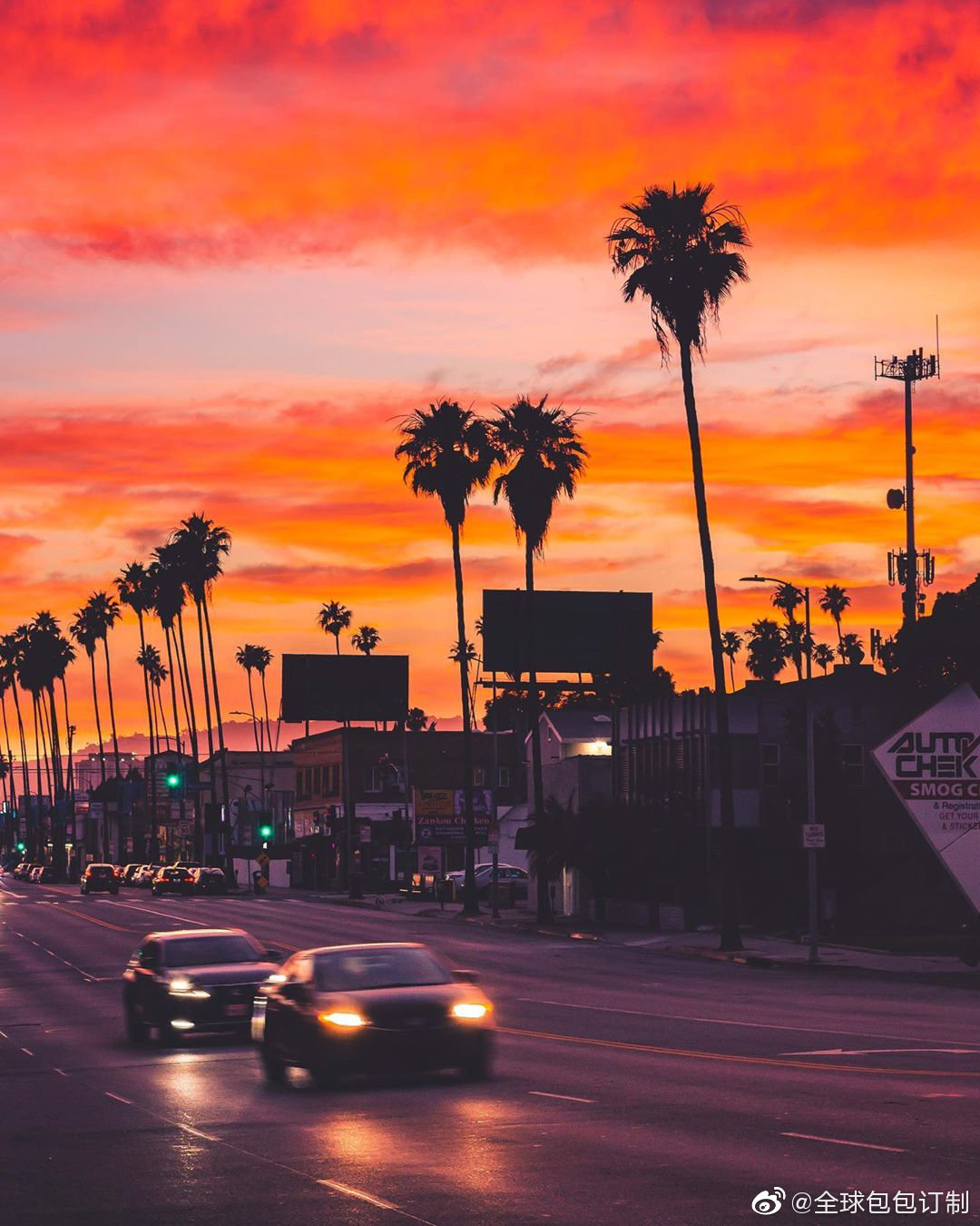 洛杉矶城市夜景高清壁纸图片-壁纸图片大全