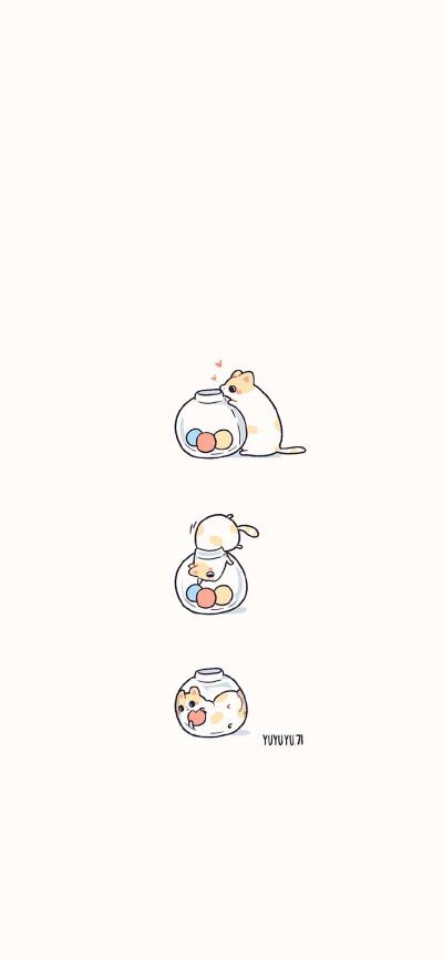 【壁纸】可爱小动物壁纸(可截为头像)图源:yuyuyu.71