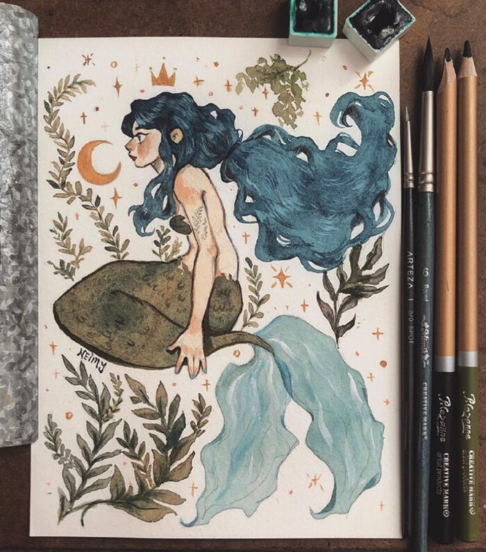 插画师 neimykanani