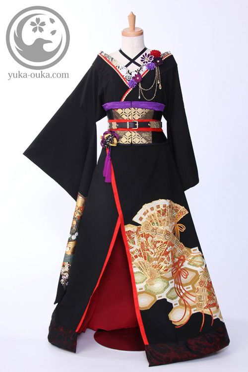 绘画参考# 和风服饰参考 设计师ins:yuka_.