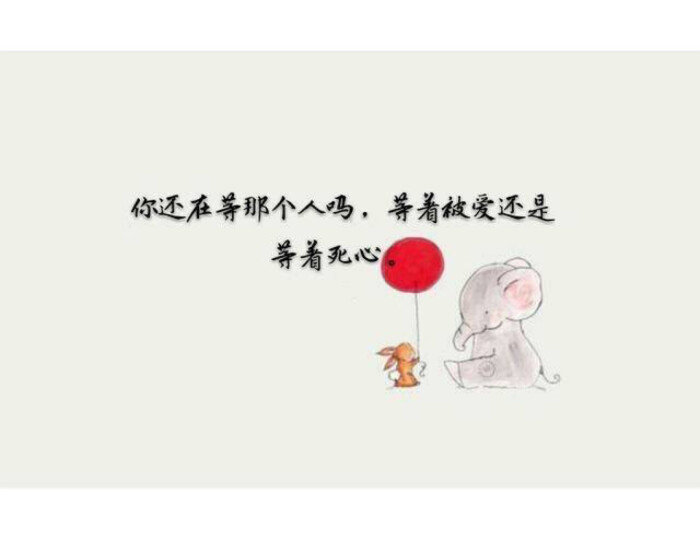 你只是从未爱过