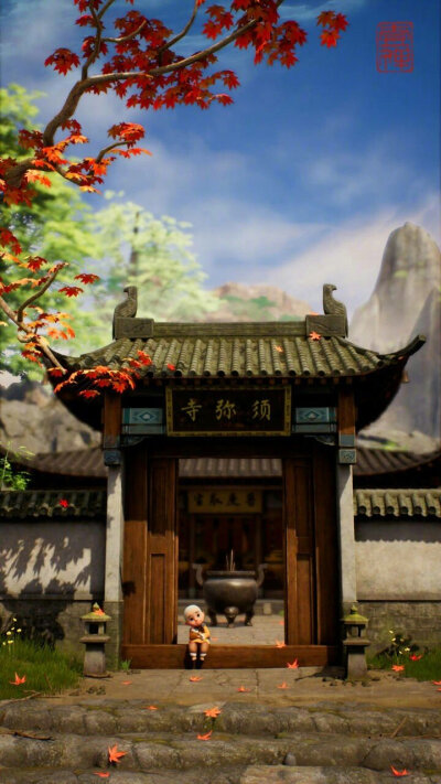 佛门小和尚壁纸