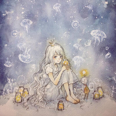 星星二次元少女