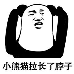 小熊猫 脖子 熊猫头表情包