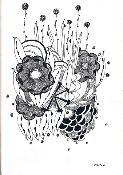 名画 线描