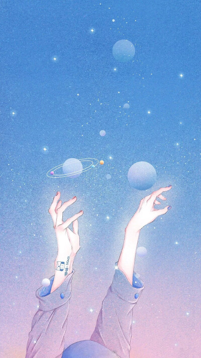 星河灿烂背景