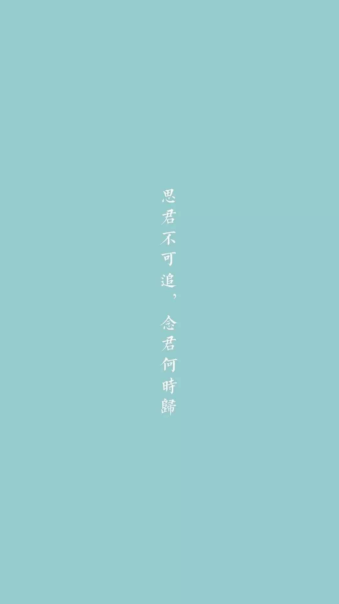 陈情令人物文字壁纸之蓝思追