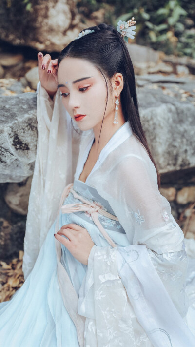 古风#美女#高清#壁纸大图#美#汉服#网红#流行