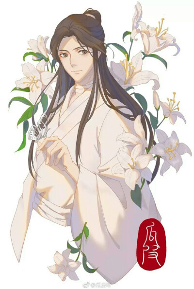 (天官赐福)绘师:瓜皮希