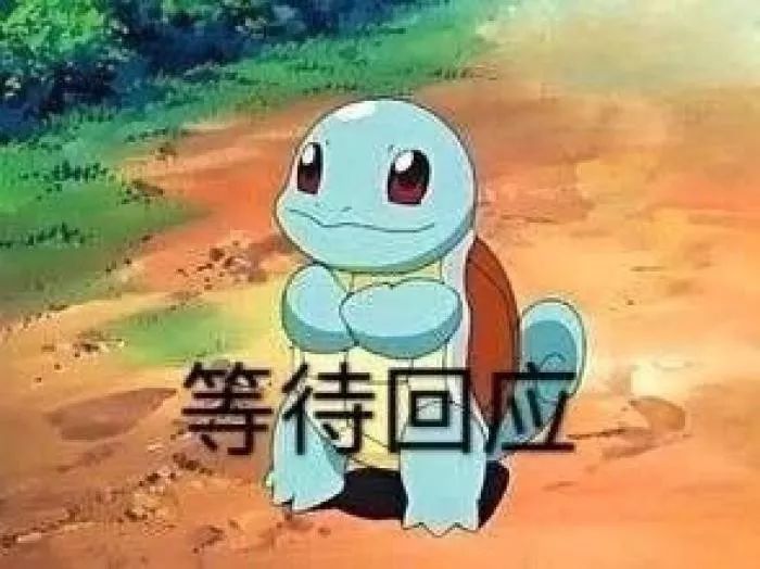 沙雕表情包杰尼龟