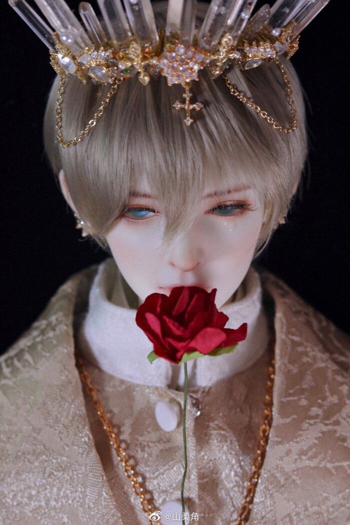 玫瑰王子 sd娃娃 bjd 玩具 人偶 壁纸 萌物