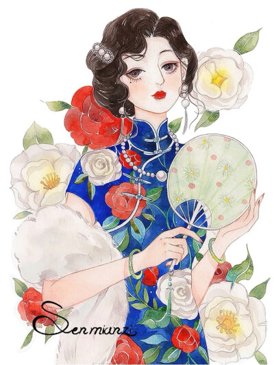 美丽插画