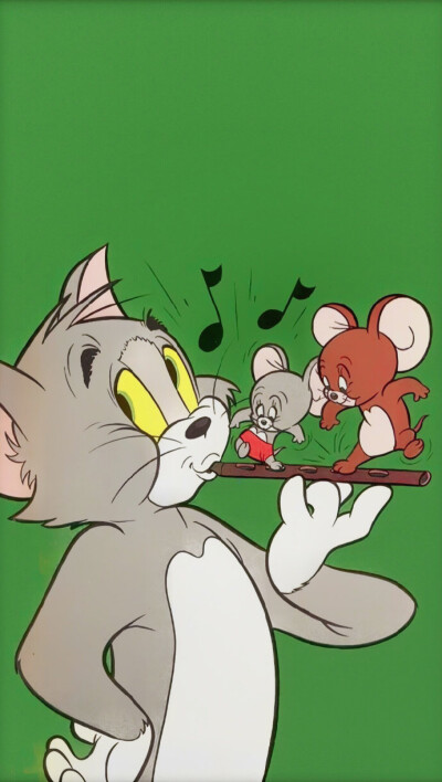 iphone 壁纸 猫和老鼠 tom jerry