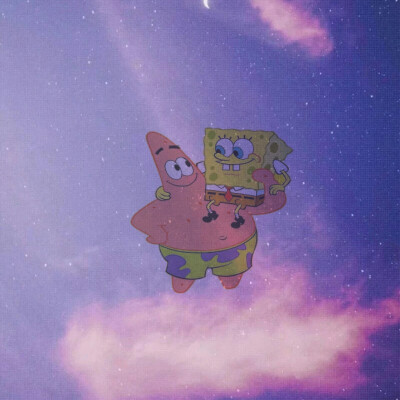 "(之前看评论有位小可爱想要海绵宝宝和派大星的这种图所以就弄了一下