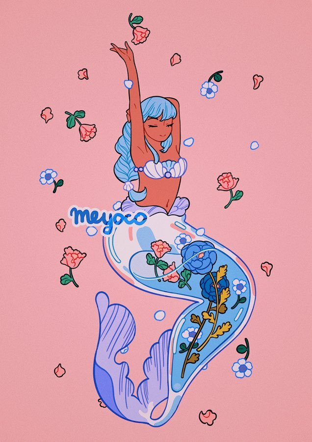 插画师 meyo ig:meyoco