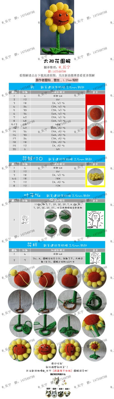 图片评论 0条  收集   点赞  评论  #钩织##图解#【植物大战僵尸系列