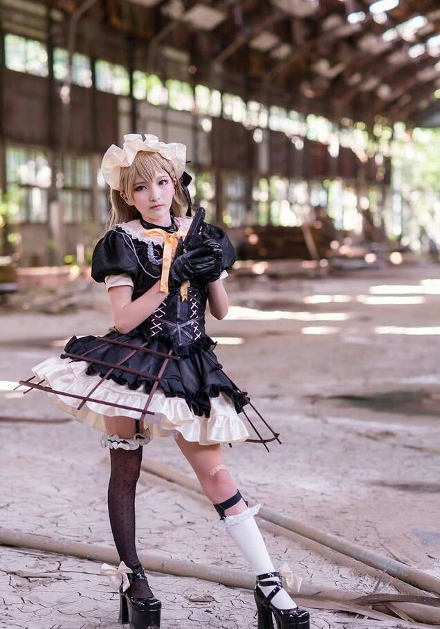 少女前线 cos:这才是女装大佬,小心对你开枪哦