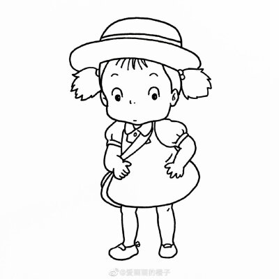 爱画画的橙子 )一到夏天就会想起宫崎骏动画片里的场景温馨又美好