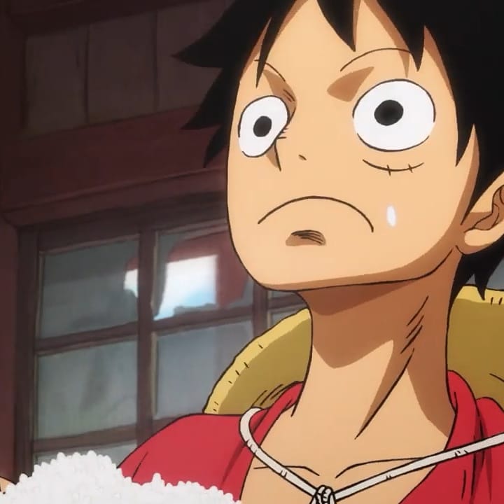 海贼王onepiece 路飞 漫画版 高清手机壁纸 动漫 q版套图 白底简约