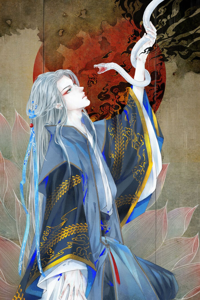 (古风美男)绘师:书生-羽