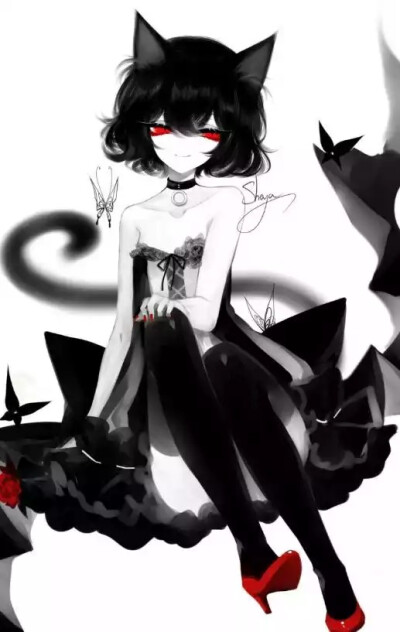 黑暗风少女头像