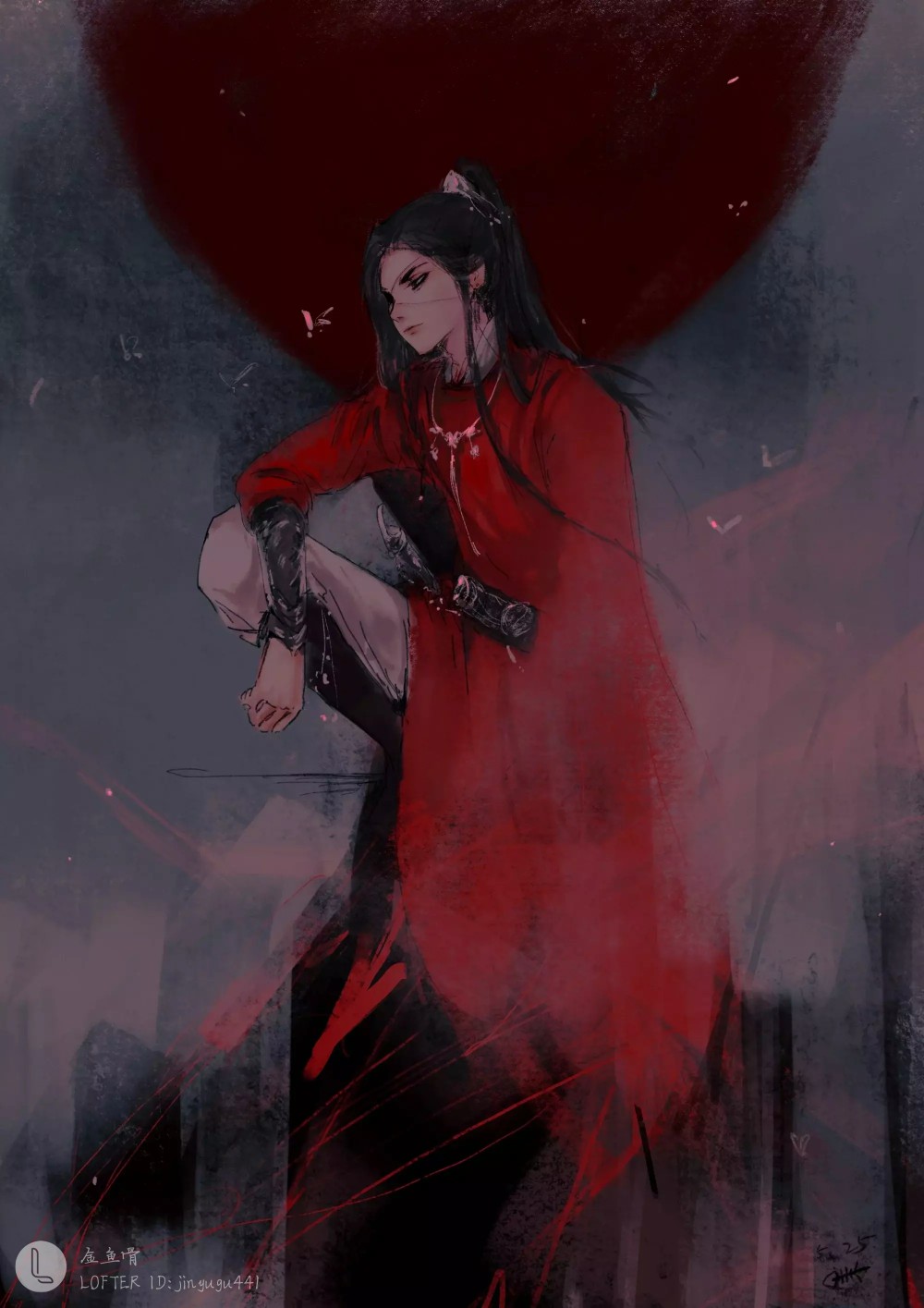 《天官赐福》花城 堆糖,美图壁纸兴趣社区