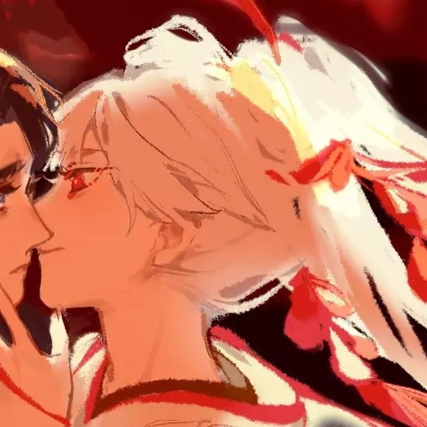 鹤仙问鹿仙# 动漫男头 古风男头 古风情头 古风基头 #我没想到对你竟