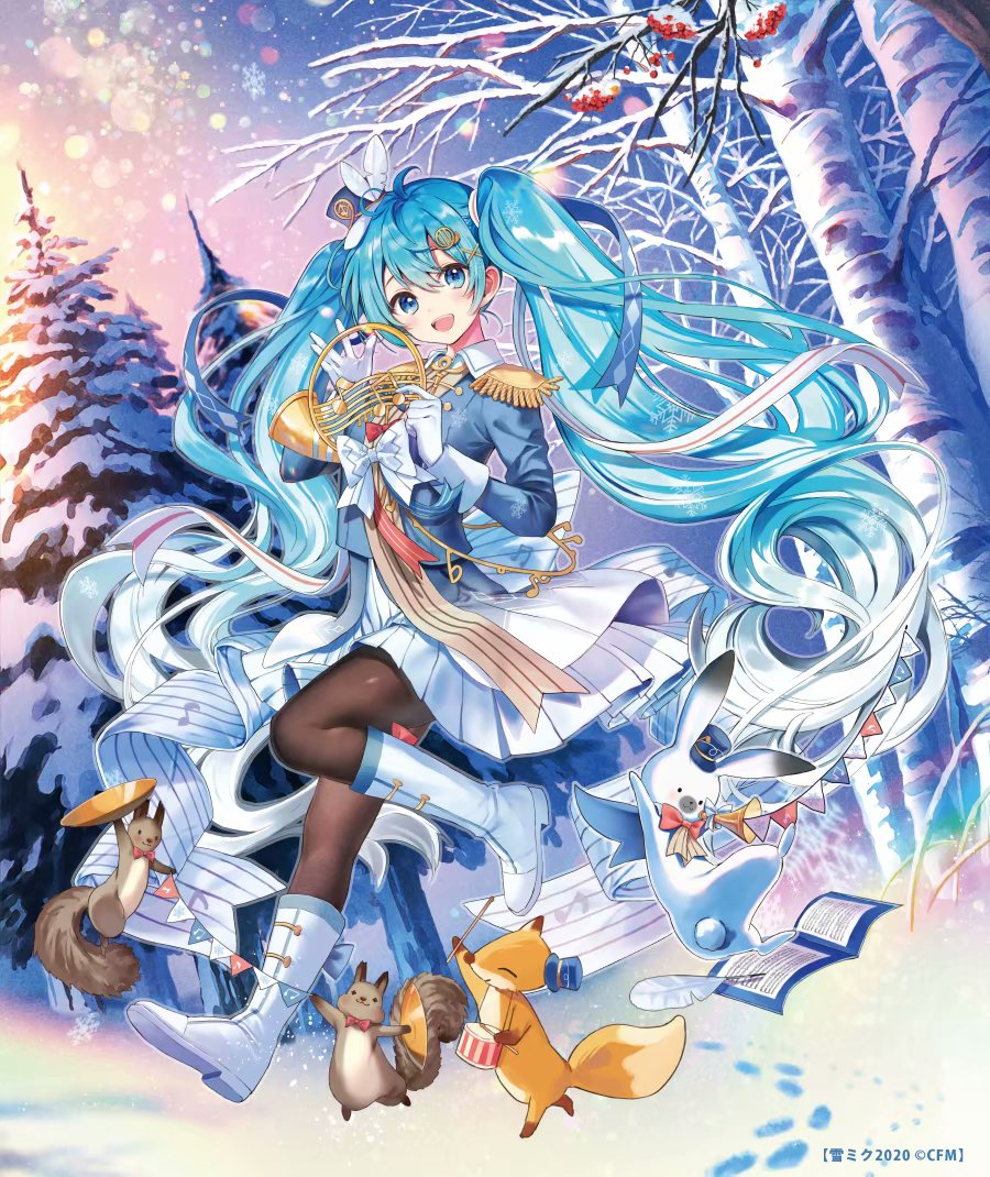 初音未来snowmiku2020画师はねこと