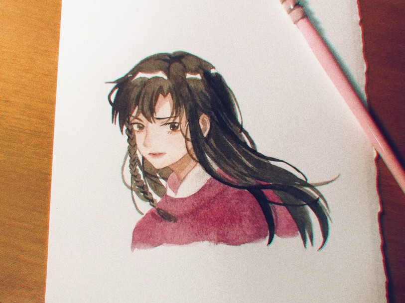 01】天官赐福-少年花城水彩 by檀朔