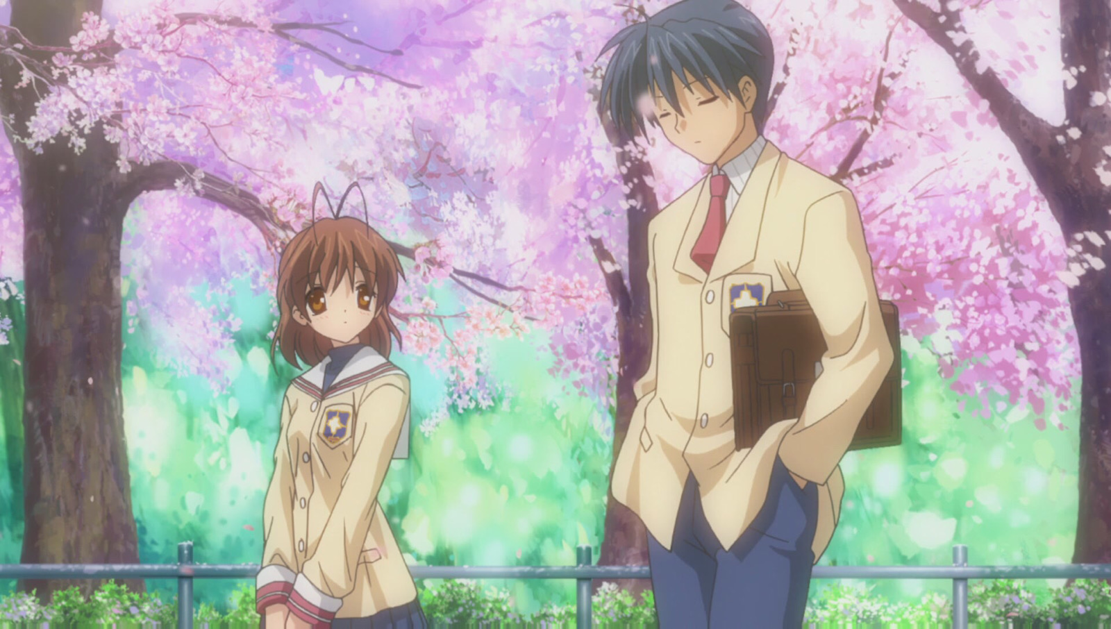 动漫背景少女 clannad