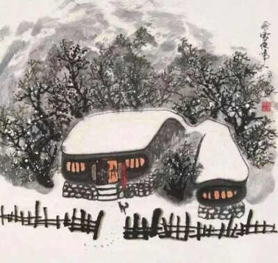 柴门闻犬吠,风雪夜归人.——刘长卿《逢雪宿芙蓉山主人》