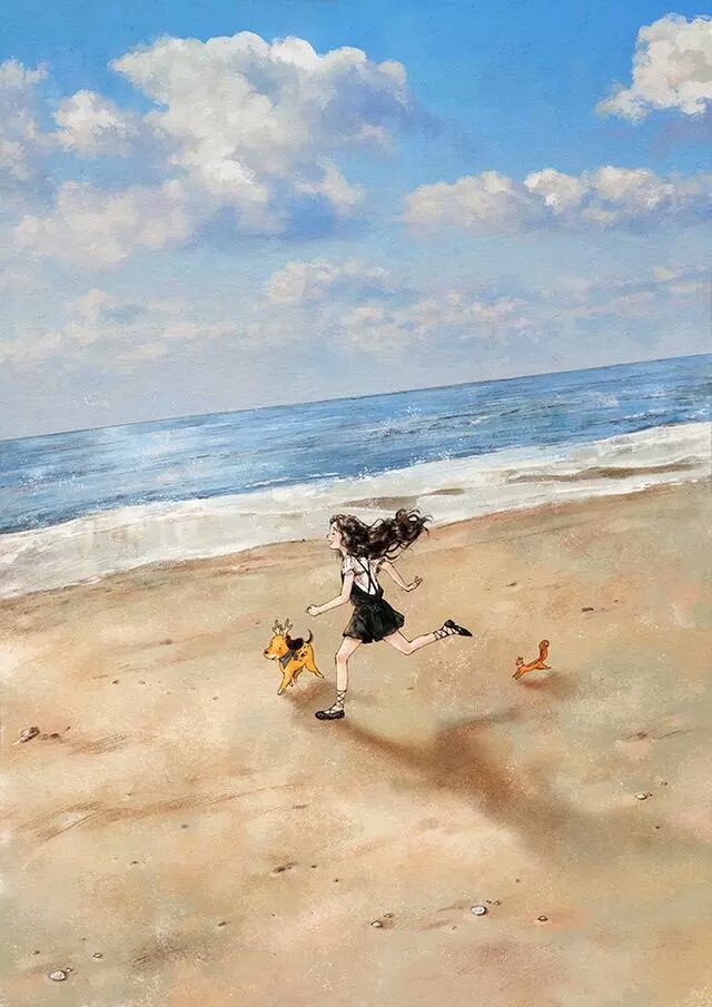 森林女孩日记天空.girl - 堆糖,美图壁纸兴趣社区