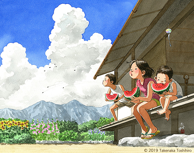 スイカの種 冷えたスイカは夏の一番の 堆糖 美图壁纸兴趣社区