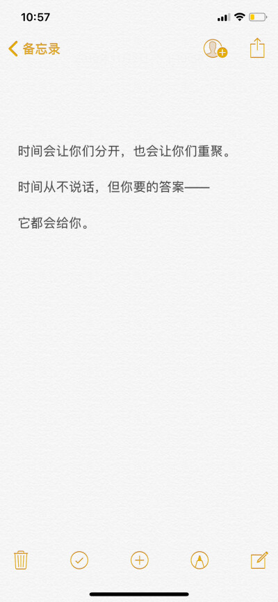 时间从不说话,但你要的答案——它都会给你.